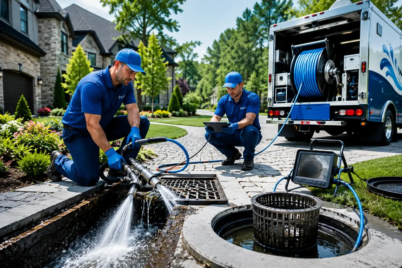 Local outdoor drain cleaning professionals in Glen Richey, PA