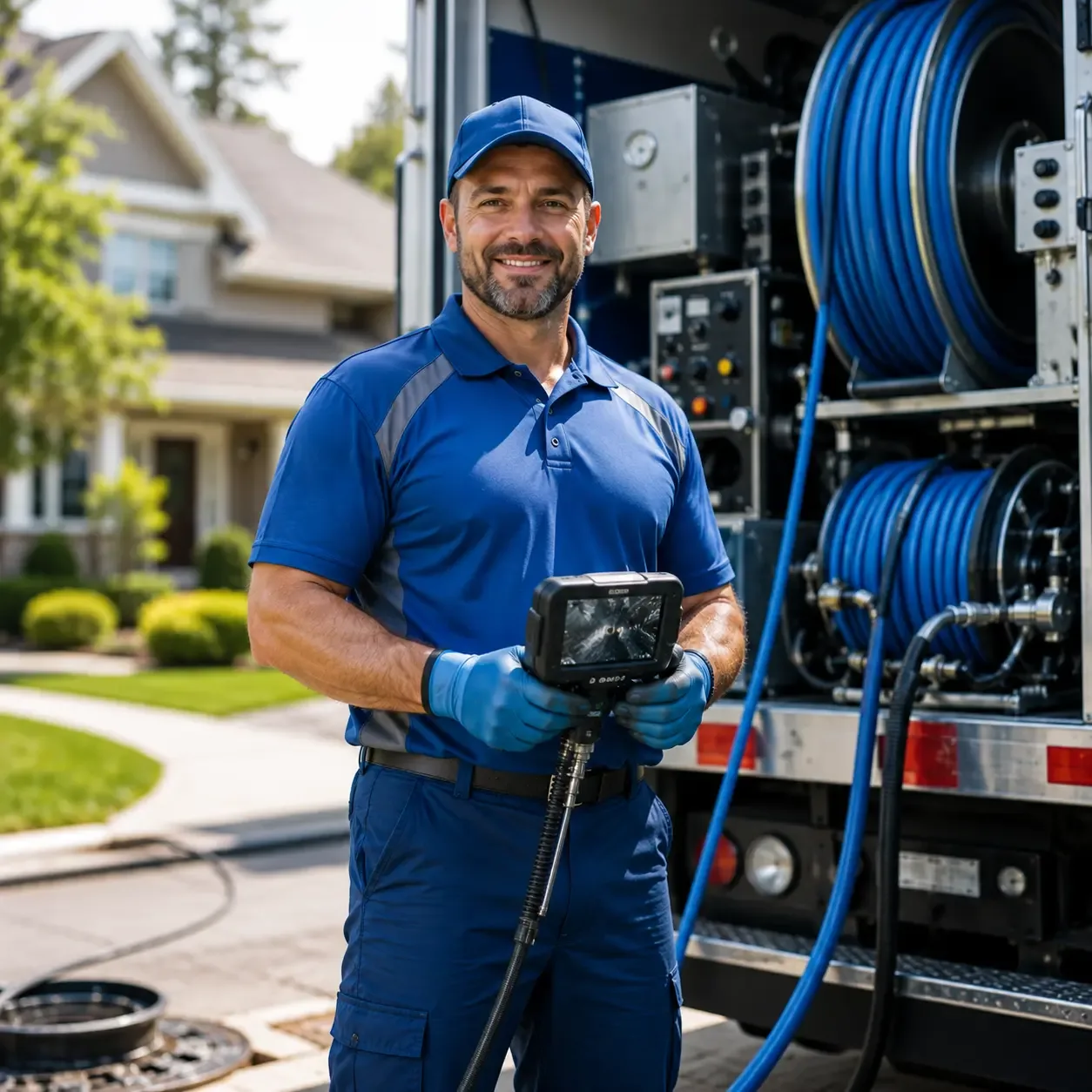 Local outdoor drain cleaning specialists in Glen Richey, PA